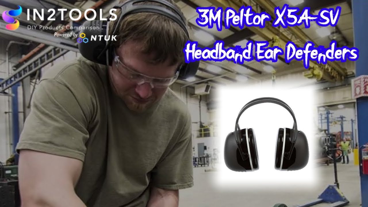 3M Peltor X5A-SV Headband Ear Defenders