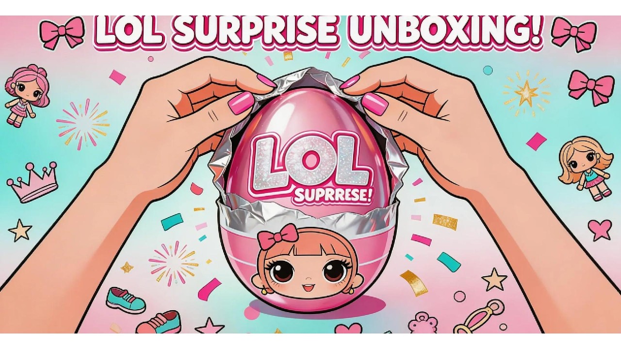 LOL SURPRISE DOLL EGGS UNBOXING