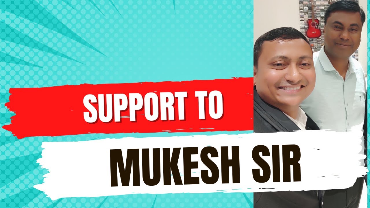 Big Support to Mukesh Sir |  My Opinion on this Issue