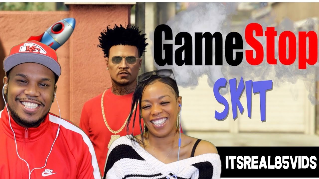 ITSREAL85VIDS REACTS TO HIS SKIT ( THE GAMESTOP SKIT)