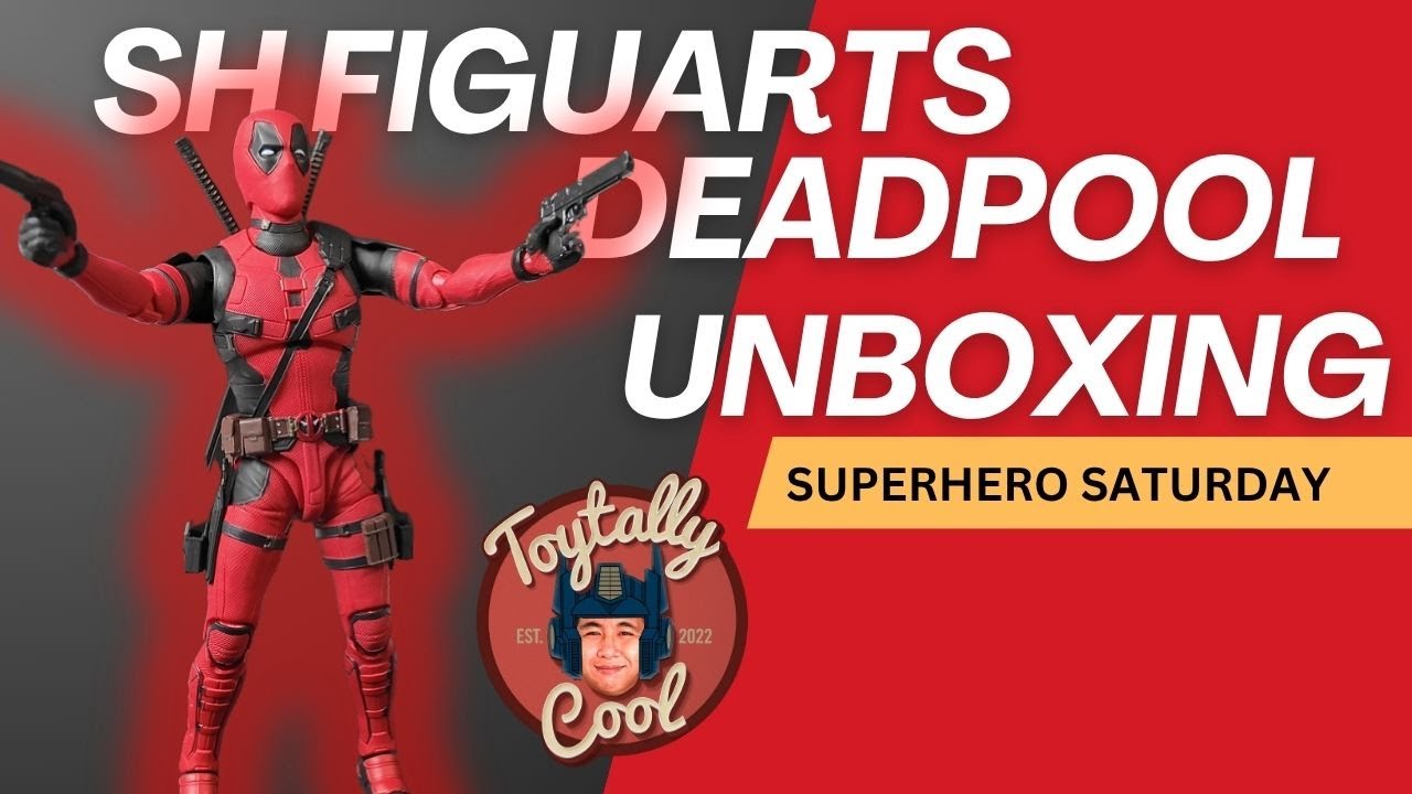 SH Figuarts Deadpool (Deadpool & Wolverine Movie) Unboxing & Review | Bandai Namco Marvel Figure