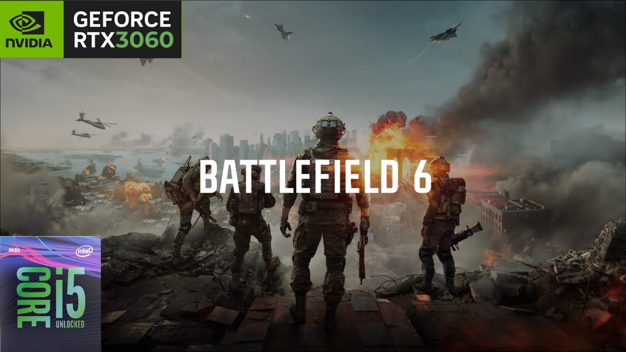 RTX 3060 + I5-9400F | BATTLEFIELD 6 |(LOW, MEDIUM, HIGH, ULTRA & OVERKILL)