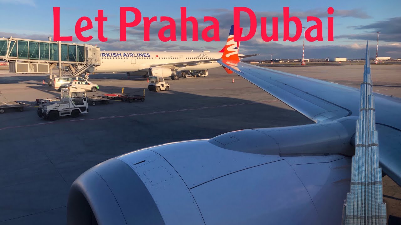 Let Praha Dubai boeing 737 MAX 8 smartwings