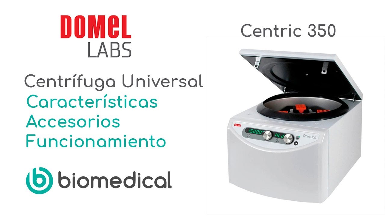 ¿Cómo usar? Centrífuga Universal Centric 350 de Domel Labs todo lo que debes saber