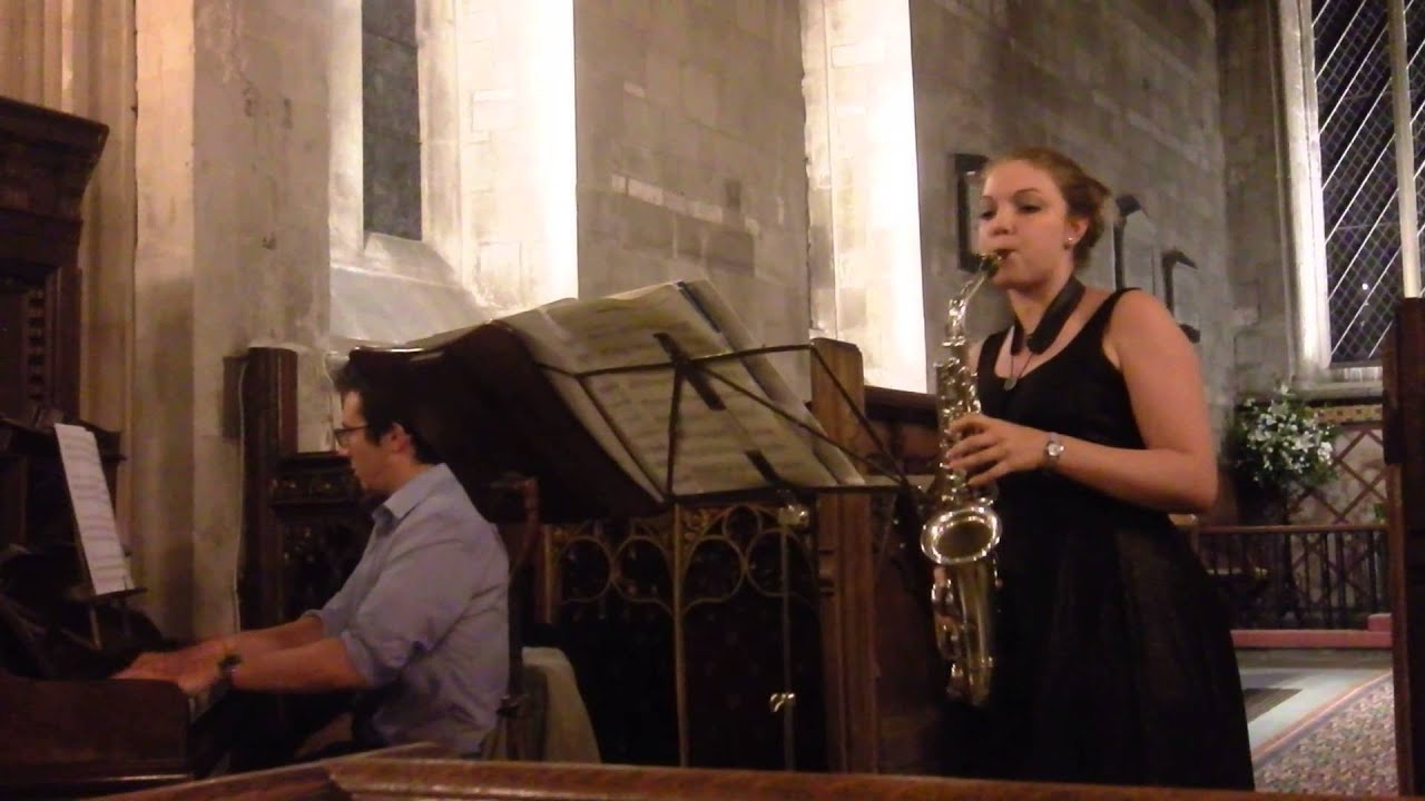 Finale from Three Piece Suite - Rodney Bennett - Romilly Whiteley Saxophone