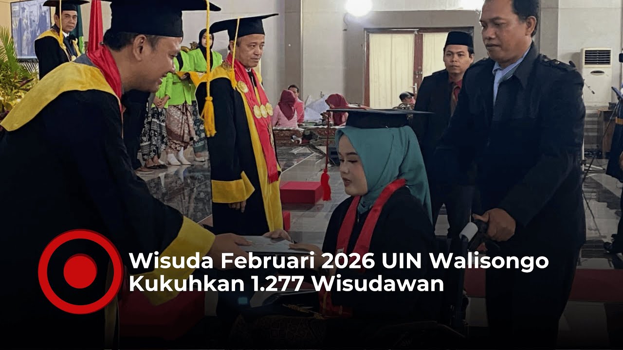Wisuda Februari 2026, Rektor UIN Walisongo Tekankan Wisuda sebagai Awal Perjalanan
