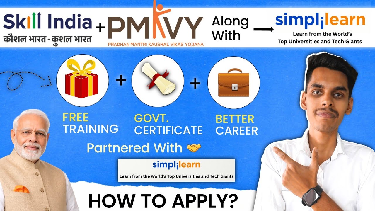 Skill India Certificate 2026 🎯 | Free Internships & Job Offers | PMKVY 4.0 |Skill India|Simplilearn 