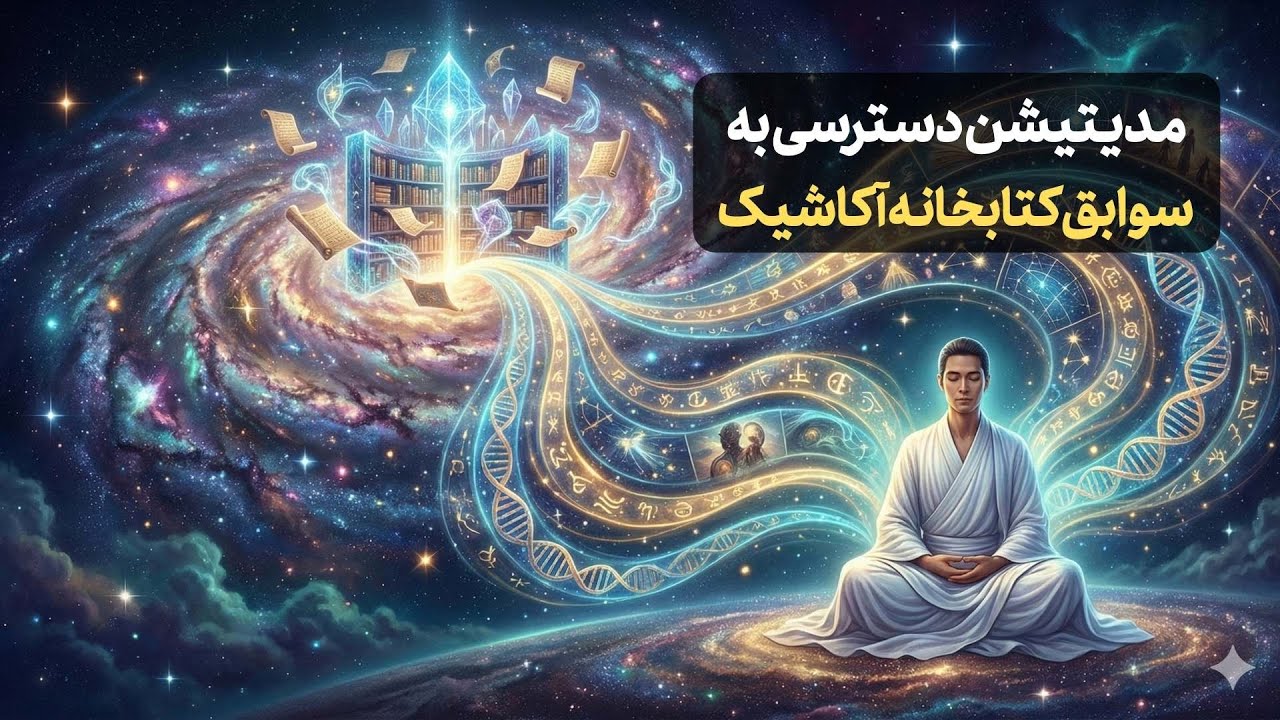 مدیتیشن دسترسی به سوابق کتابخانه آکاشیک، دیدن تناسخ و تغییر زندگی