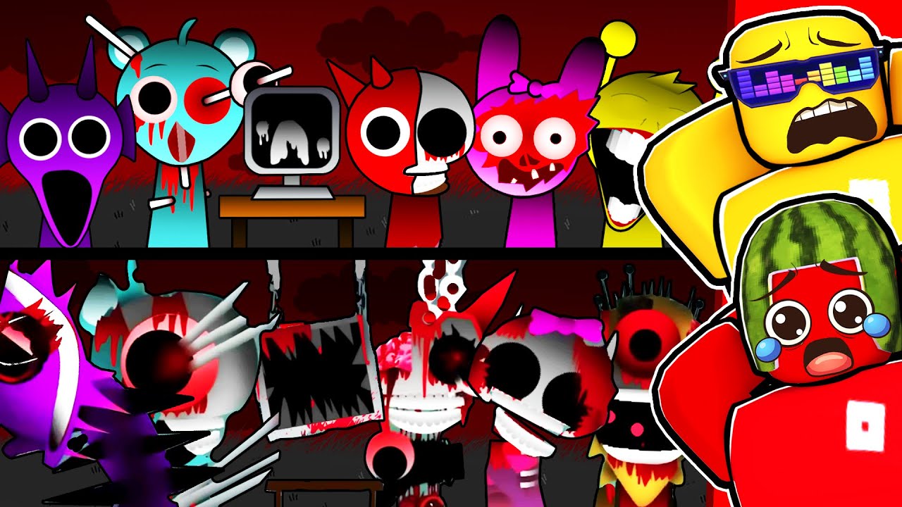 Sprunki.. But We UNLOCK Phase 888