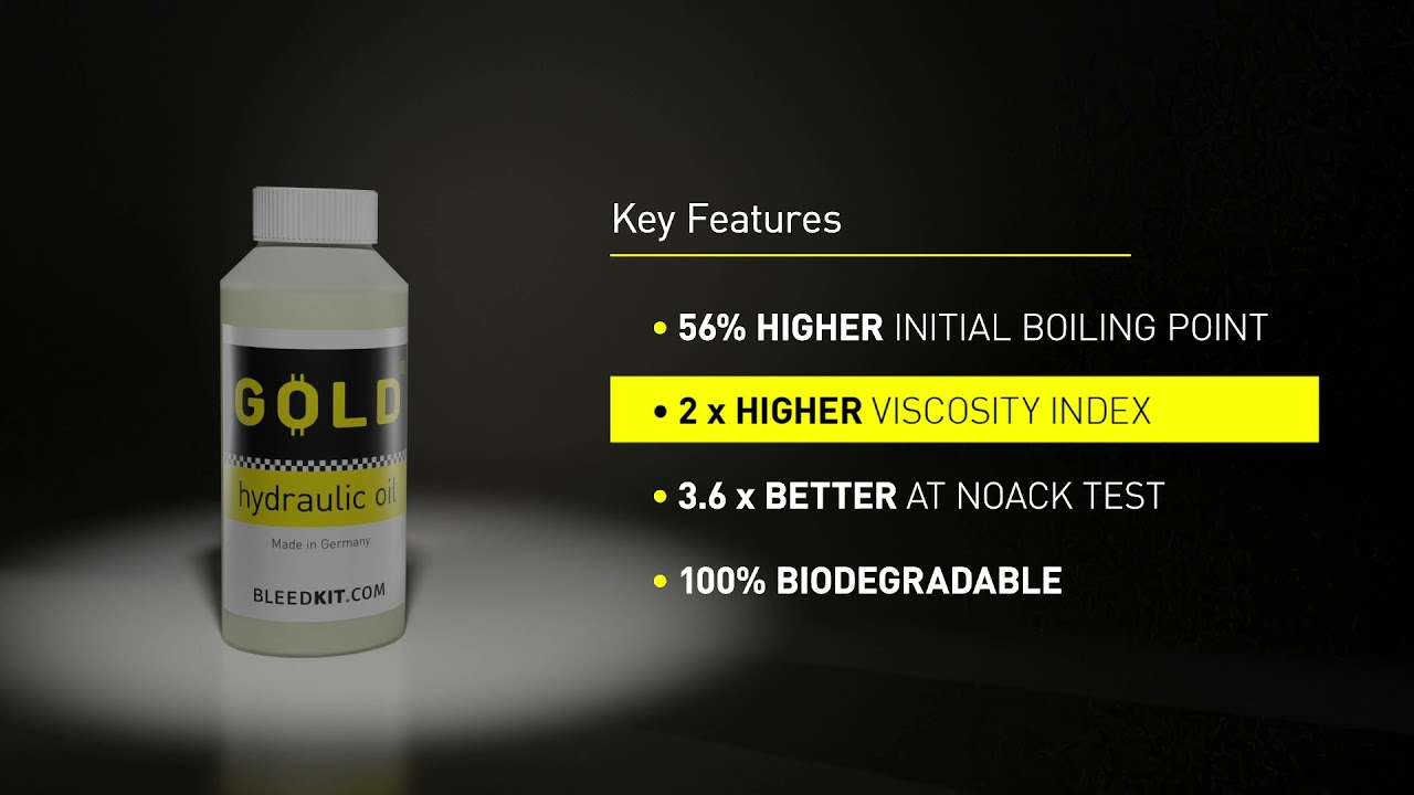 Gold Hydraulic Oil - Key Features and benefits - full video