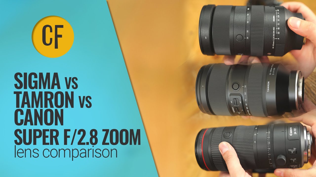 Битва суперзумов F/2.8: Sigma 28-105 мм против Tamron 35-150 мм против Canon 24-105 мм