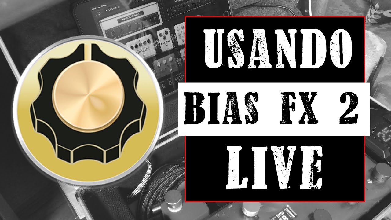 ¿BIAS FX 2 para tocar en vivo? iPad/iPhone, iRig Pro y Midi Commander en mi configuración en vivo