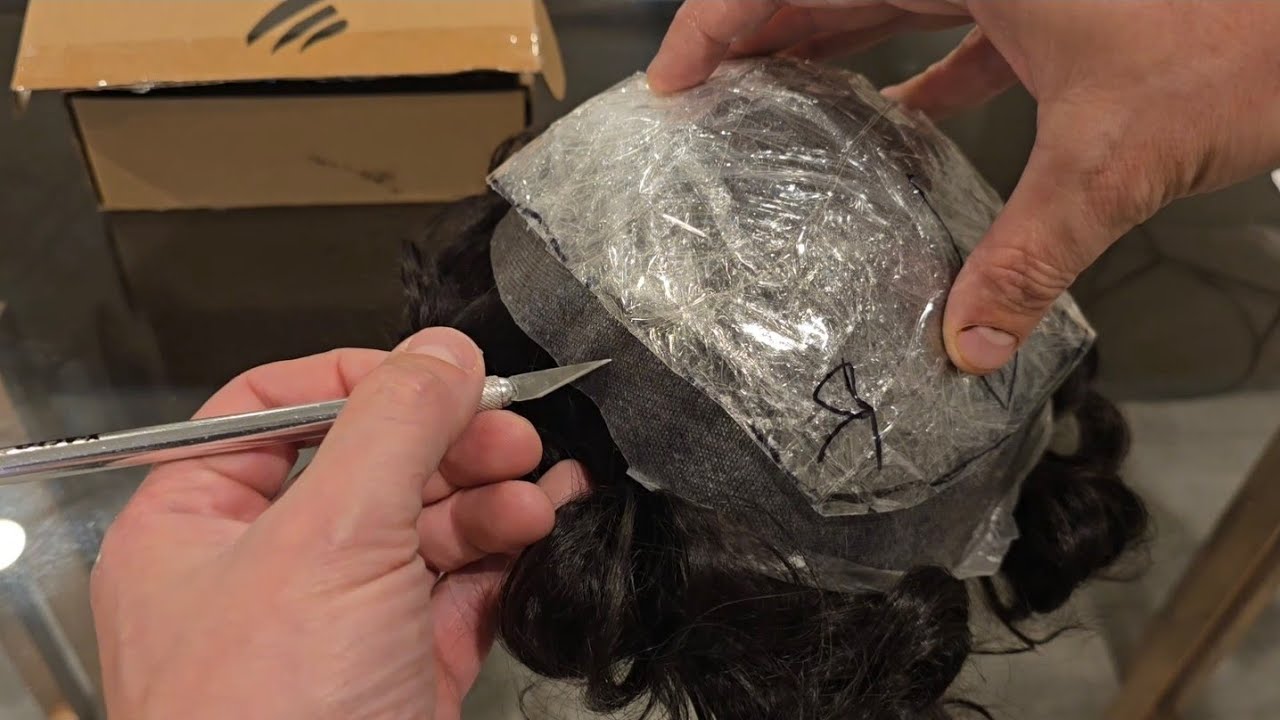 How to Install Hair System from Super Hair Pieces