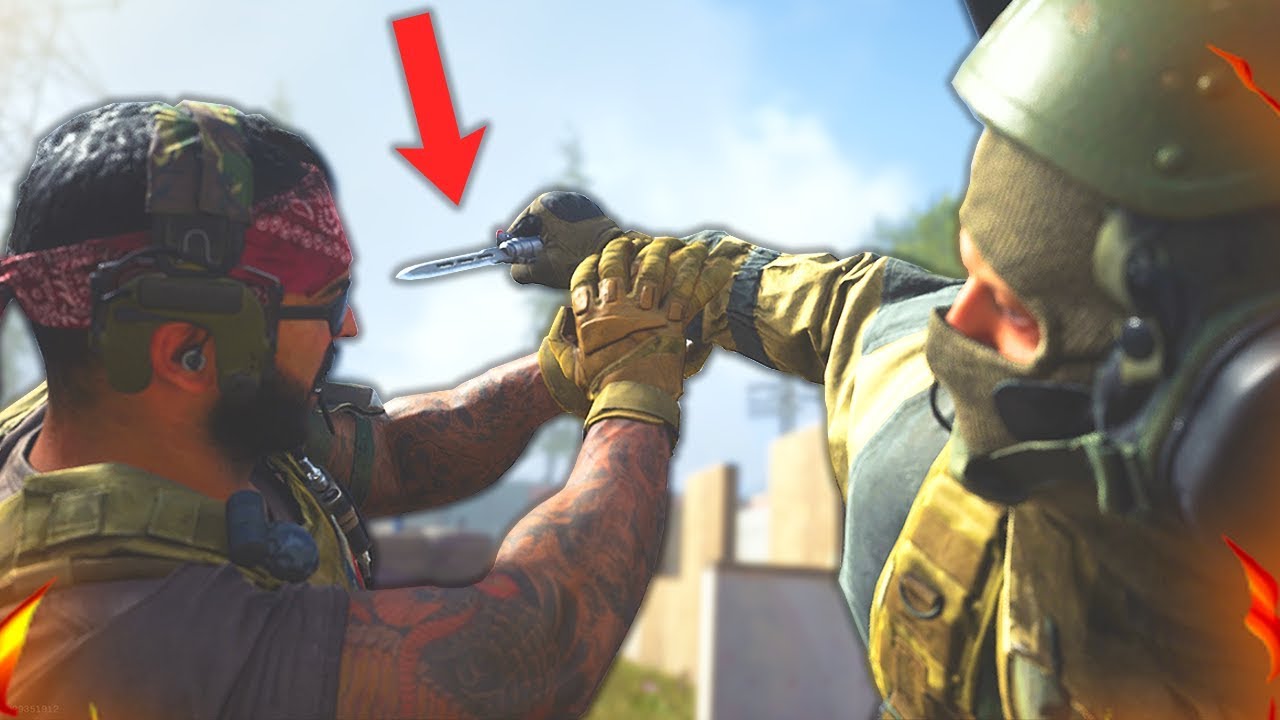I FINALLY GOT IT.. THE BEST BALLISTIC KNIFE EXECUTION!! (Modern Warfare Warzone)