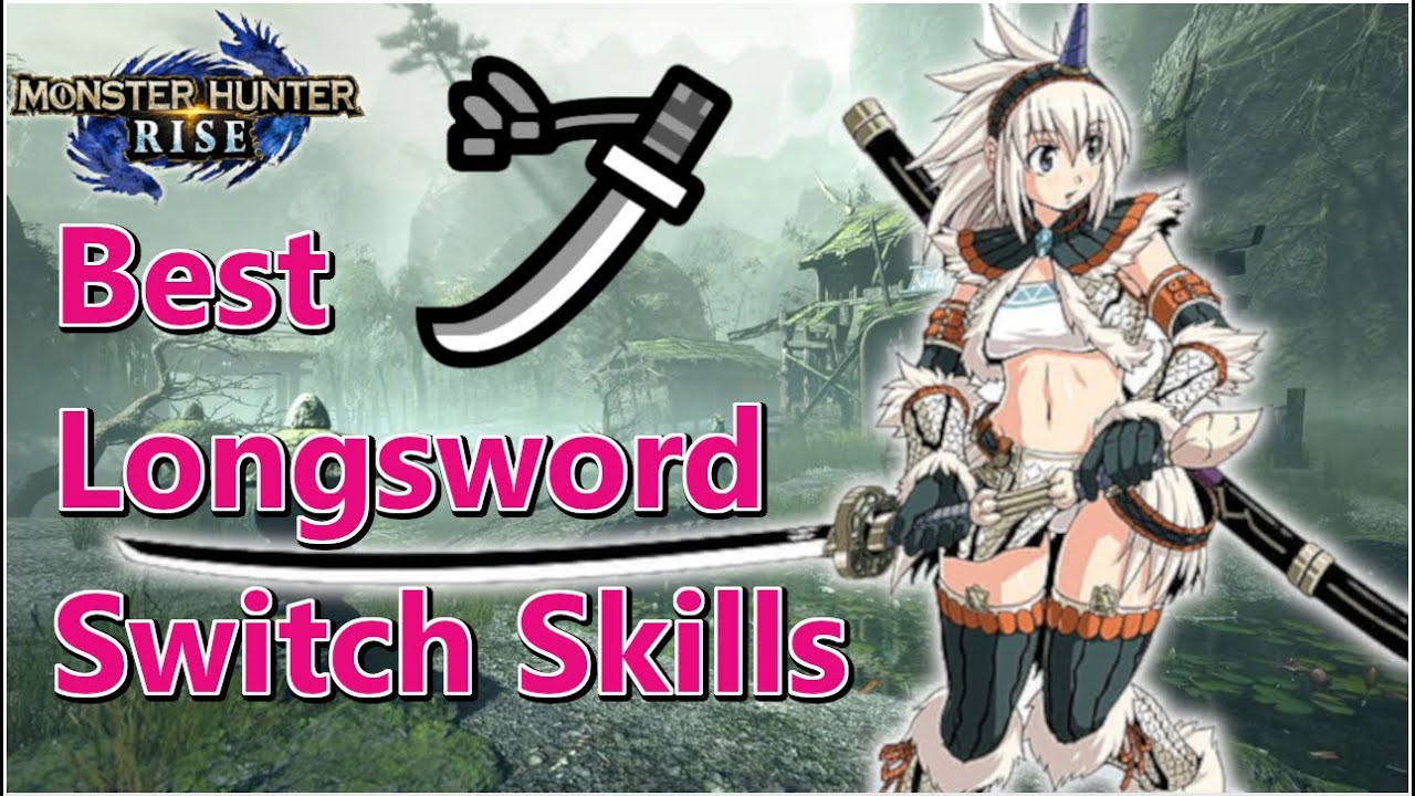 Лучшие навыки владения длинным мечом! Monster Hunter Rise