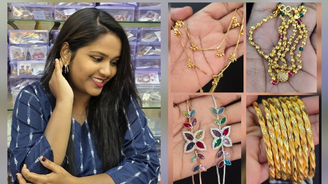 ദിവസവും ഉപയോഗിക്കാവുന്ന fancy plated & Gold Covering മാലകള്‍, വളകള്‍, Bracelets എല്ലാം ഉണ്ട്...