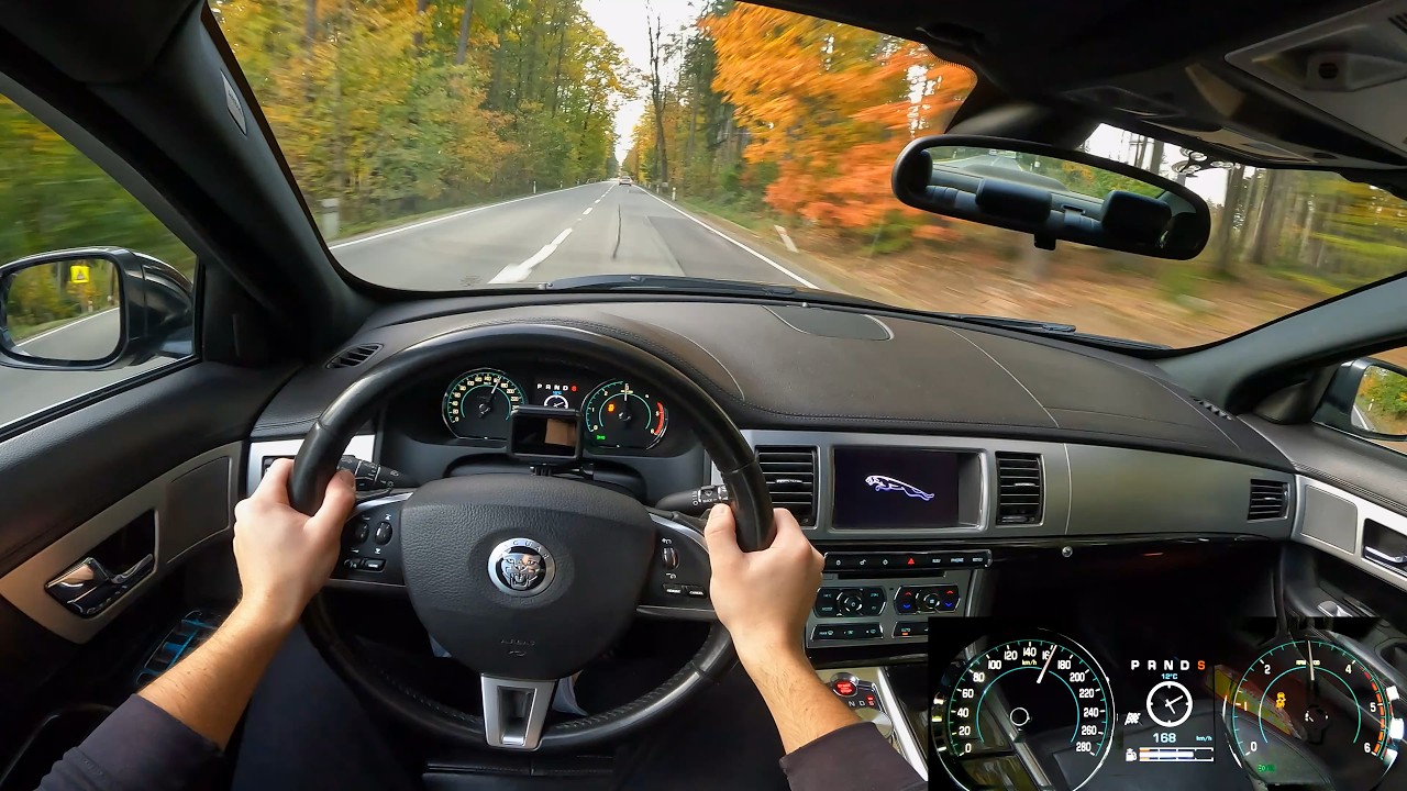 2012 Jaguar XF 3.0D S - POV Drive *Sound, Acceleration, High Speed*