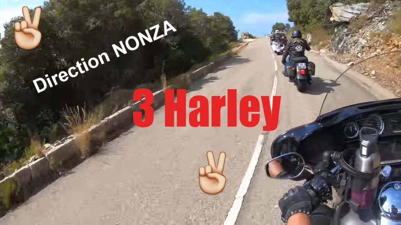 Harley Davidson. Corse 2020 RHONE VALLEY CHAPTER # jour 4. Luc Motard