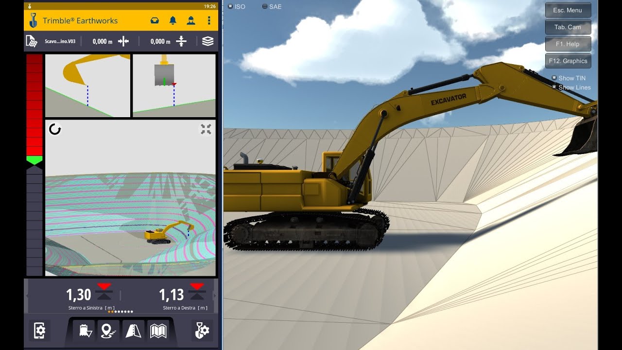 5 Trimble Earthworks 3D - Offset e Allineamenti