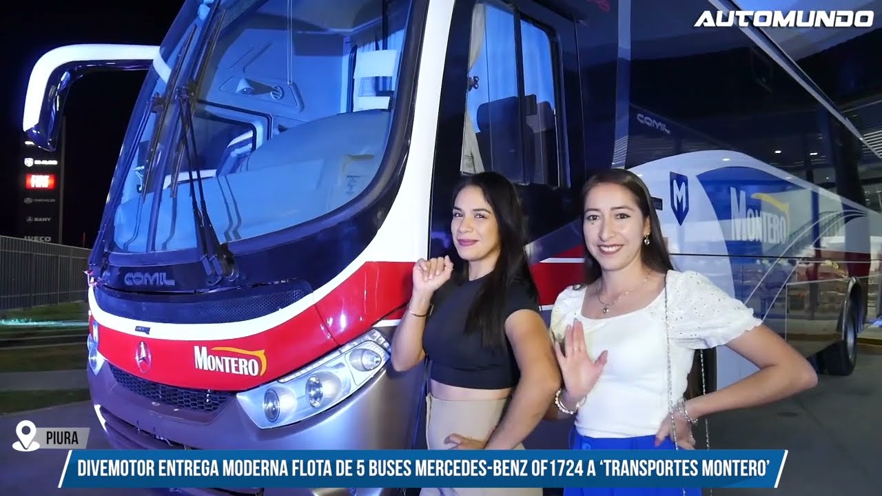 Bus Mercedes-Benz OF 1724: Entrega de flota a la empresa 'Transportes Montero' y a Transportes 6M