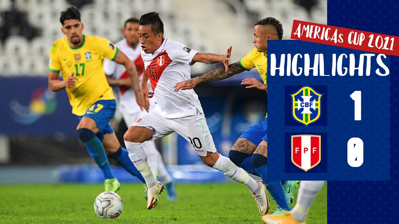 Brasil vs Perú 1 - 0 | Semifinal | Copa América 2021