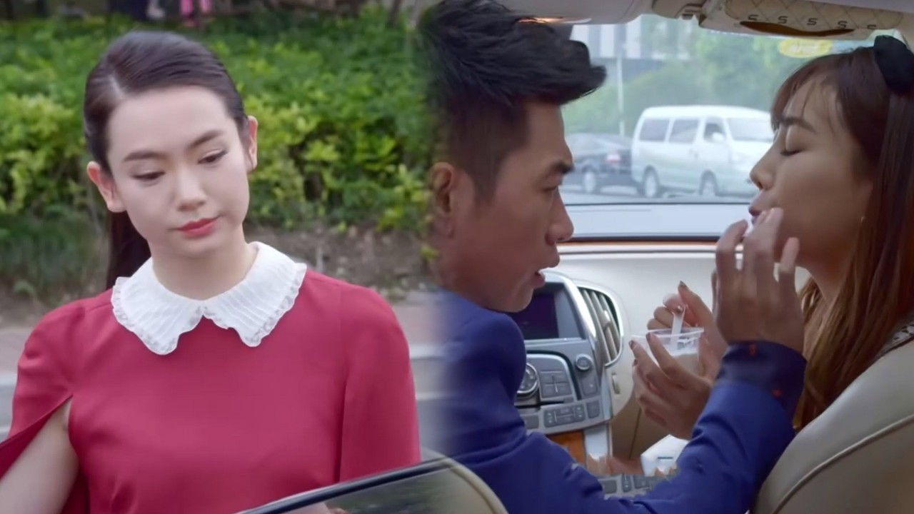 Муж застигнут в машине с подчинённой; жена срывается и уходит!