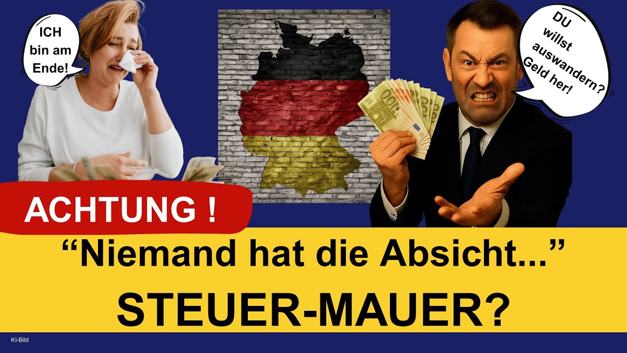 Wegzugssteuer: „Niemand hat die Absicht...“ – droht Deutschland jetzt mit einer Steuer-Mauer?