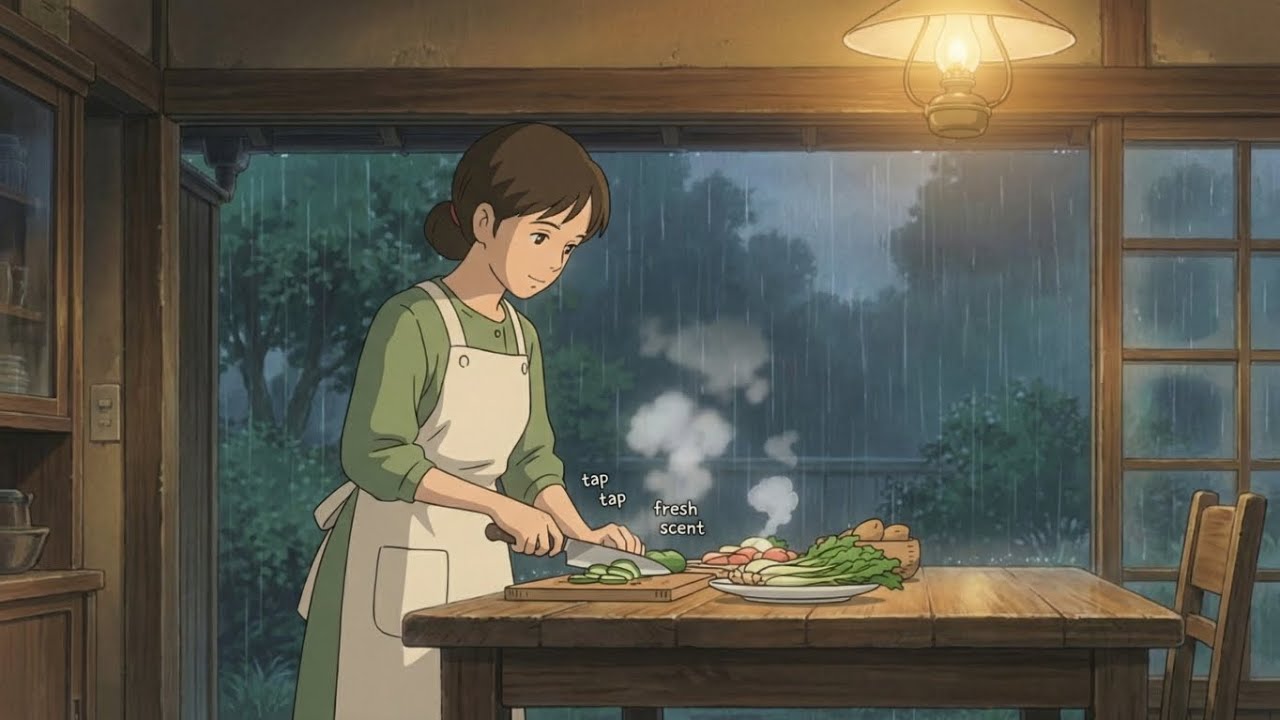 Cozy Home Reset | Relaxing Ghibli ASMR