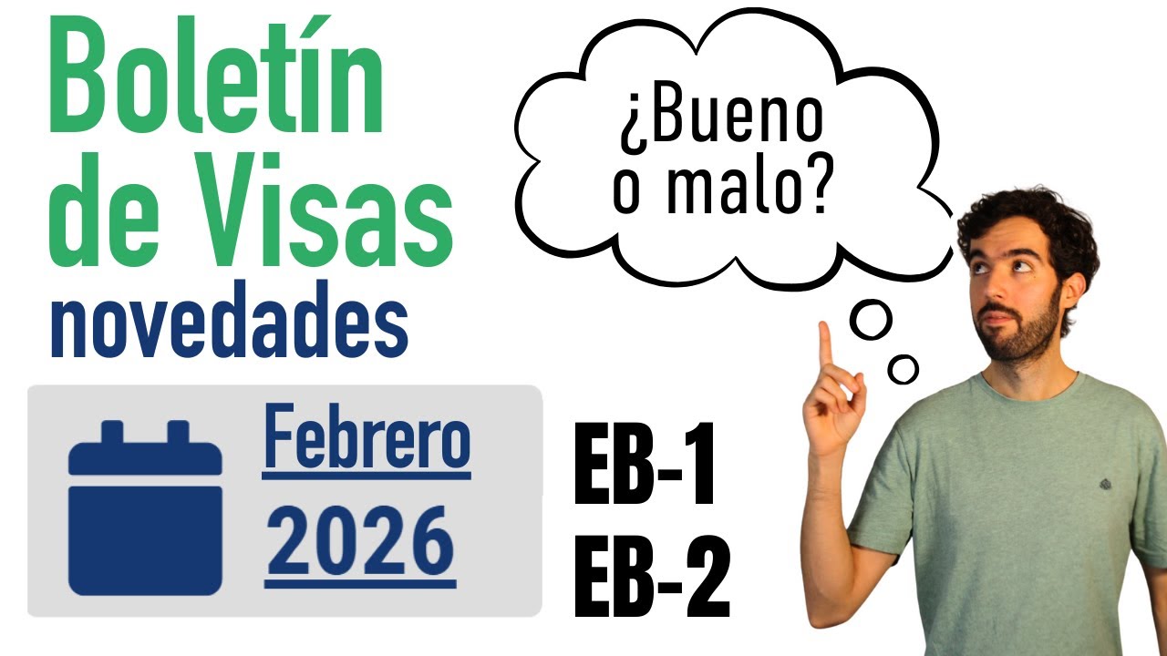 Boletin de visas Febrero 2026