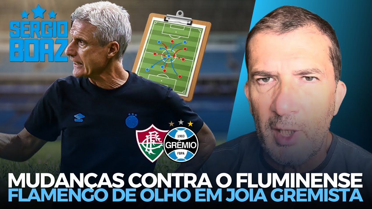 Luís Castro vai mudar o time| Reforço até sexta| Fla põe olho em revelação do Grêmio! #gremio 