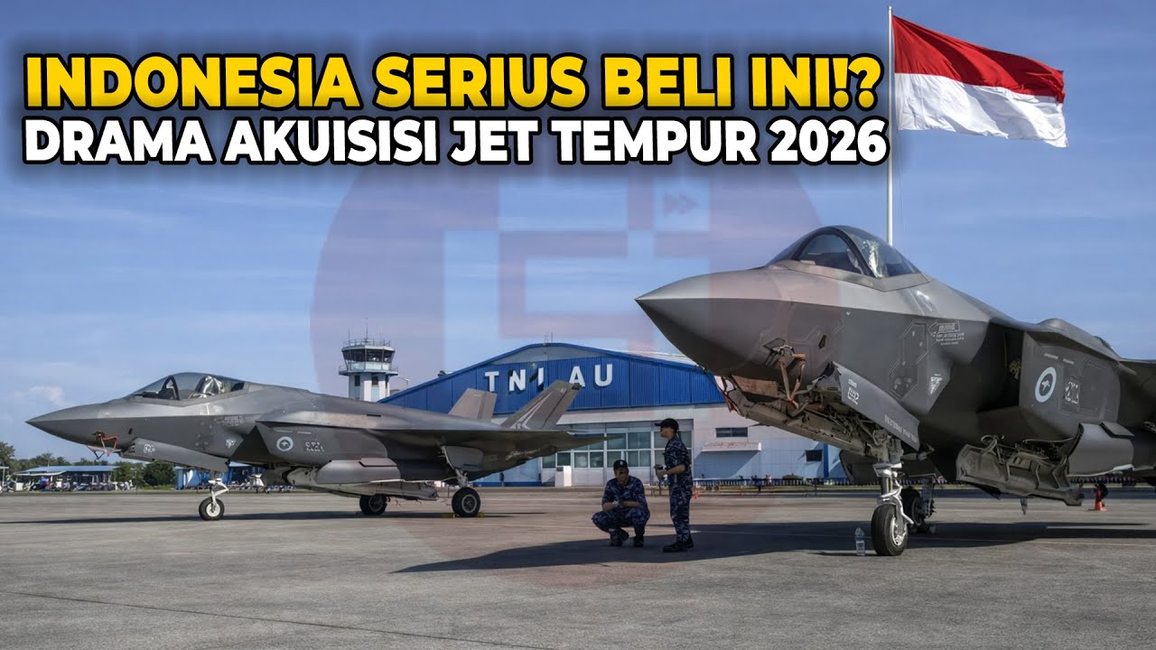 MASA DEPAN ARMADA TEMPUR TNI AU! Indonesia Akuisisi 6 Jet Tempur Dunia Tahun 2026