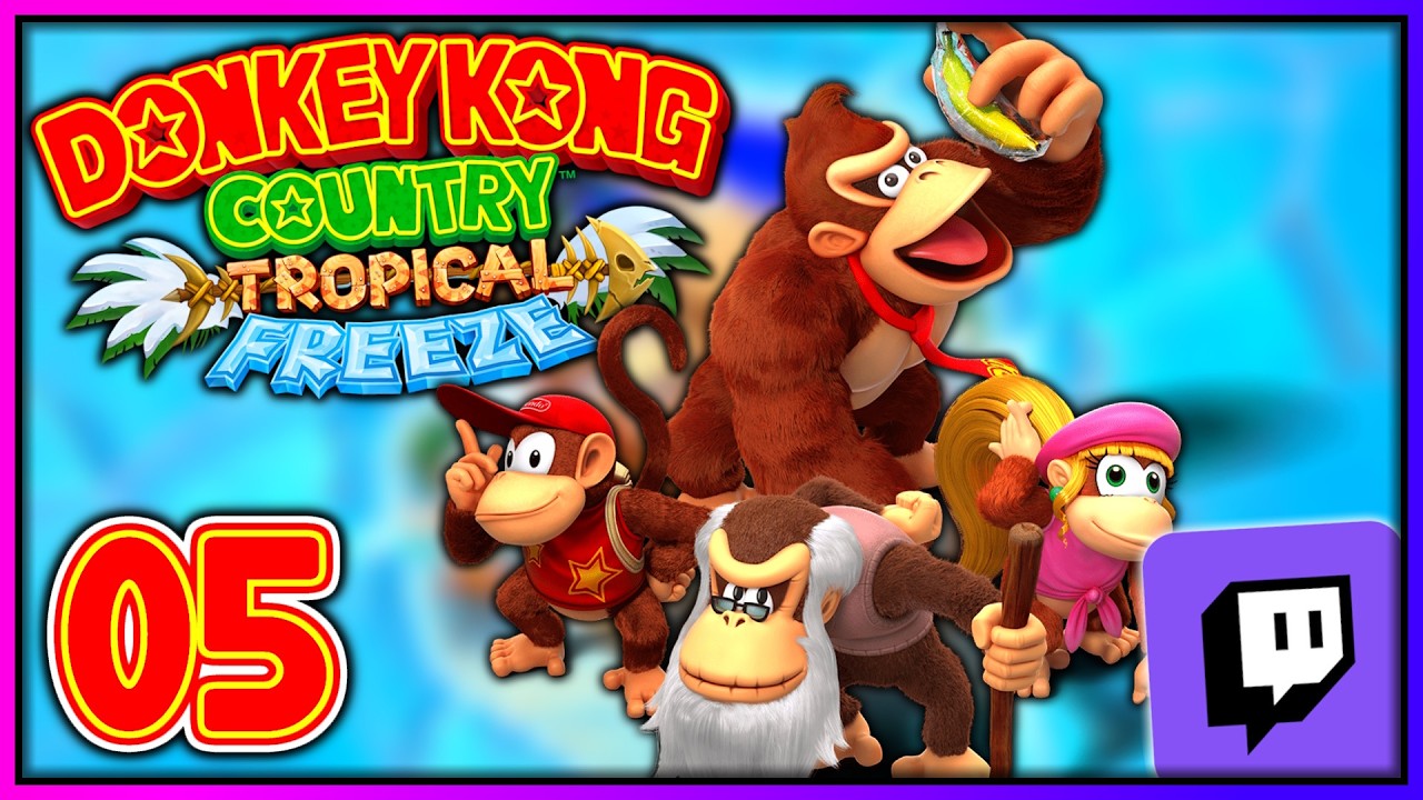 🟣 DONKEY KONG COUNTRY TROPICAL FREEZE 200% ❄ [#05] | Twitch Stream vom 04.02.2026