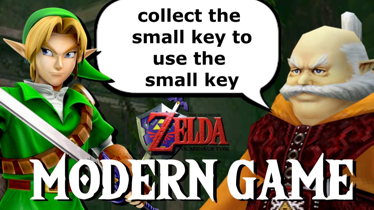Zelda But Its A Modern Game 🗣️🎙️