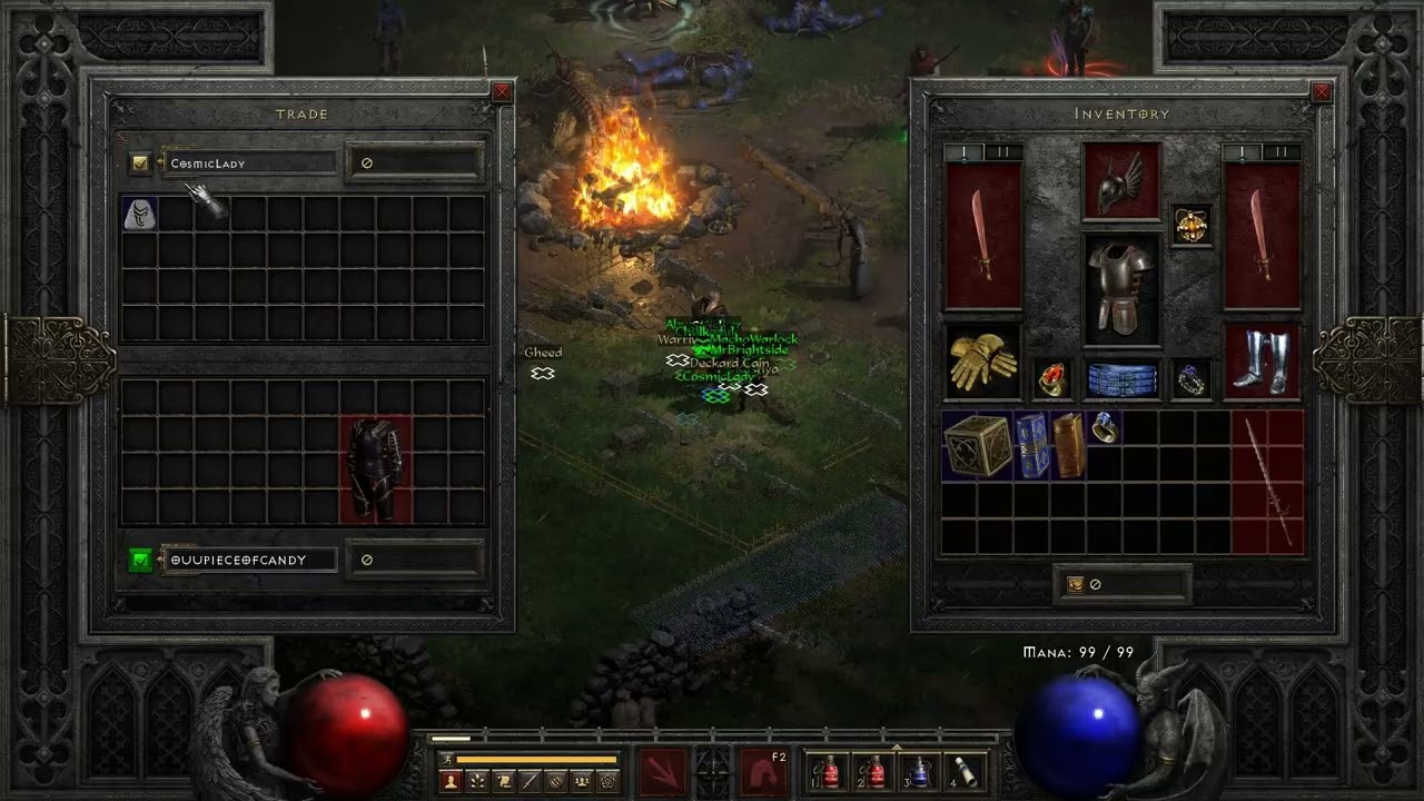 Trading tals armor for ohm rune in diablo 2 2/25/2026