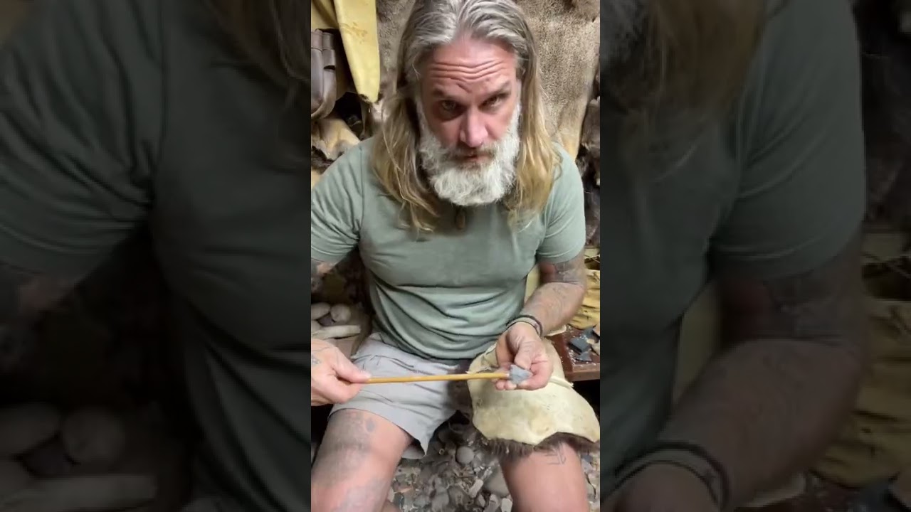 Make and Haft a Stone Arrowhead
