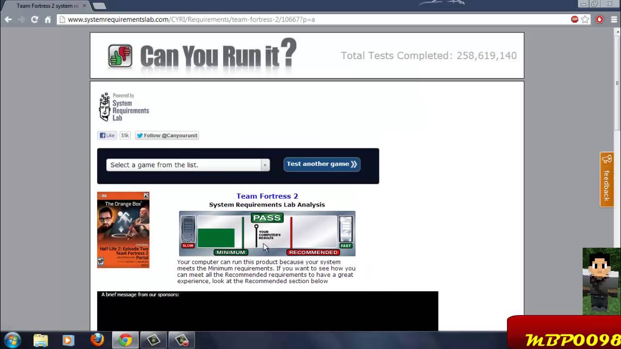 Can You Run It? Tutorial