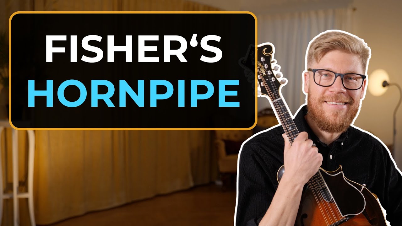 Fisher's Hornpipe // Bluegrass Mandolin Lesson // Melody