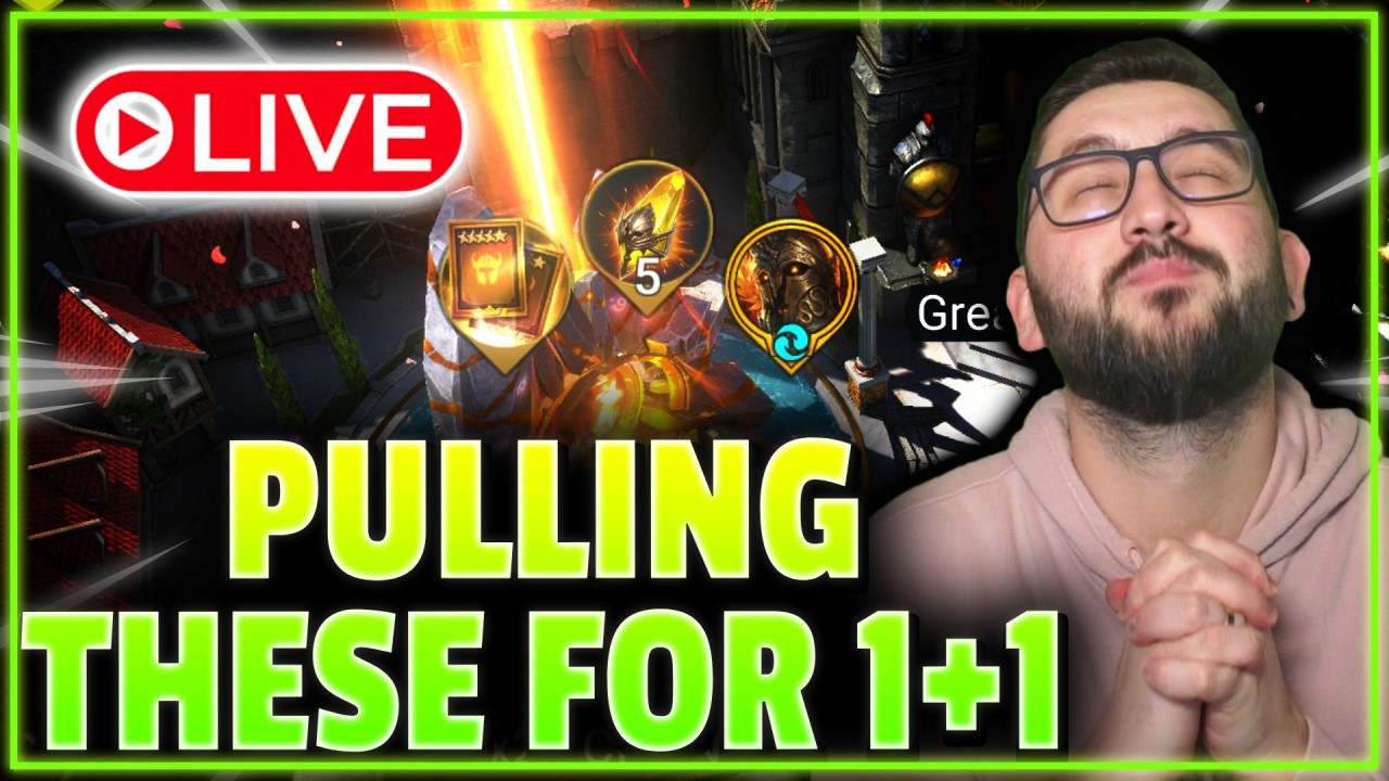 🔴 LIVE Godforge Waiting Room - 5 Sacreds & A Dream Of Hitting The 1+1 Event