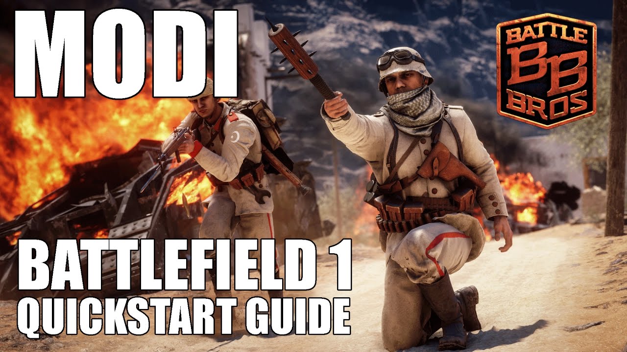Battlefield 1 Quickstart Guide: Spielmodi - Battle Bros Tutorial