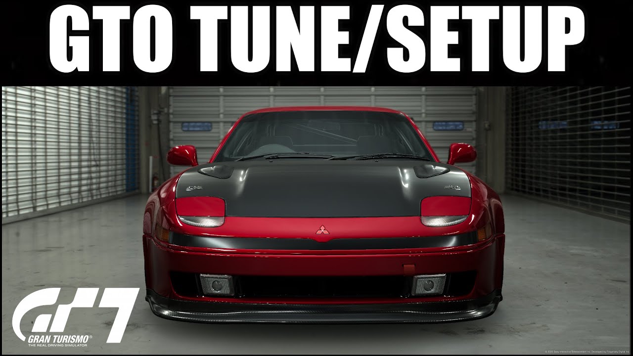 Gran Turismo 7 MITSUBISHI GTO TWIN TURBO  | Tune Setup + Reference Lap