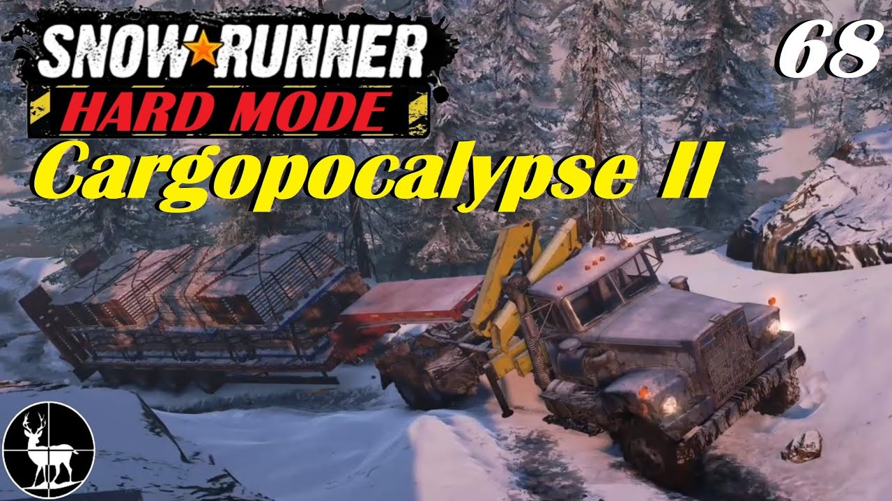 Cargopocalypse II ⚠️ SnowRunner Hard Mode ⚠️ Аляска