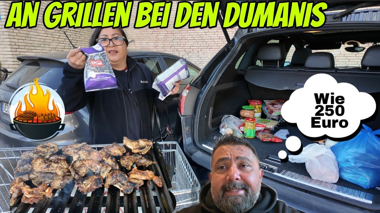 Los geht es mit Grillen. Renovierung in der Pension