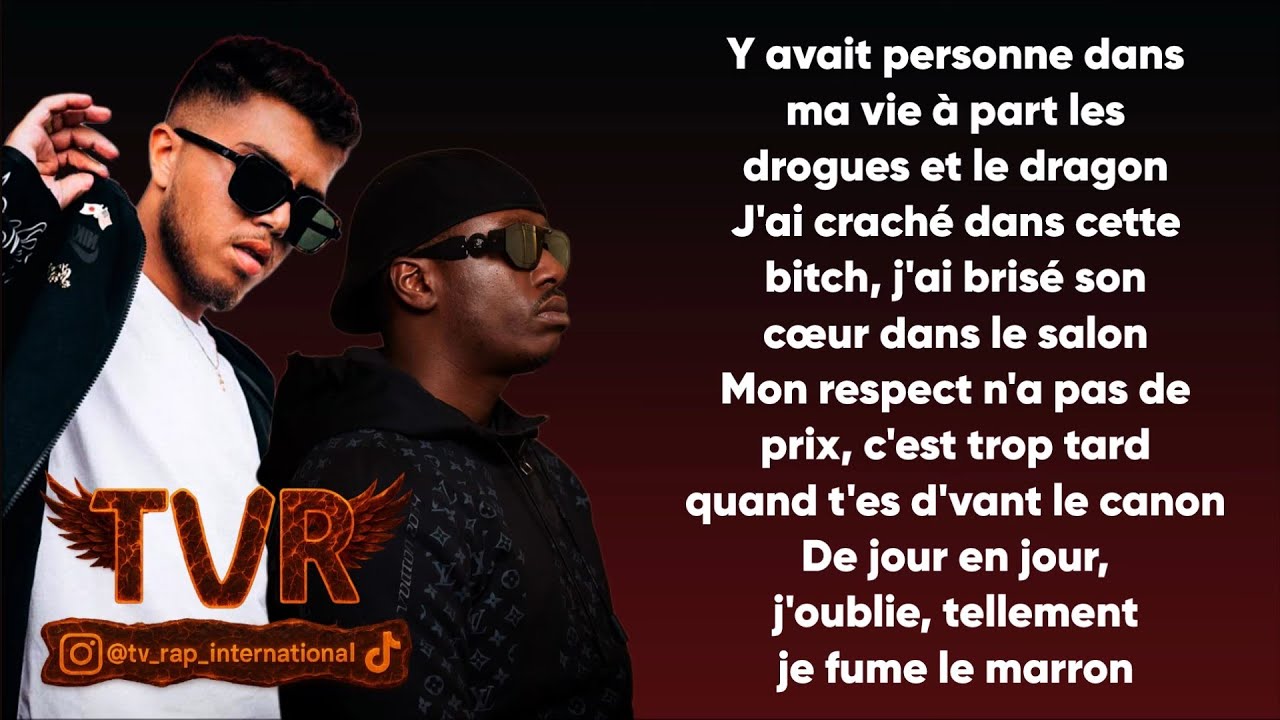 Hamza x Werenoi - DRAGONS (Paroles/Lyrics)
