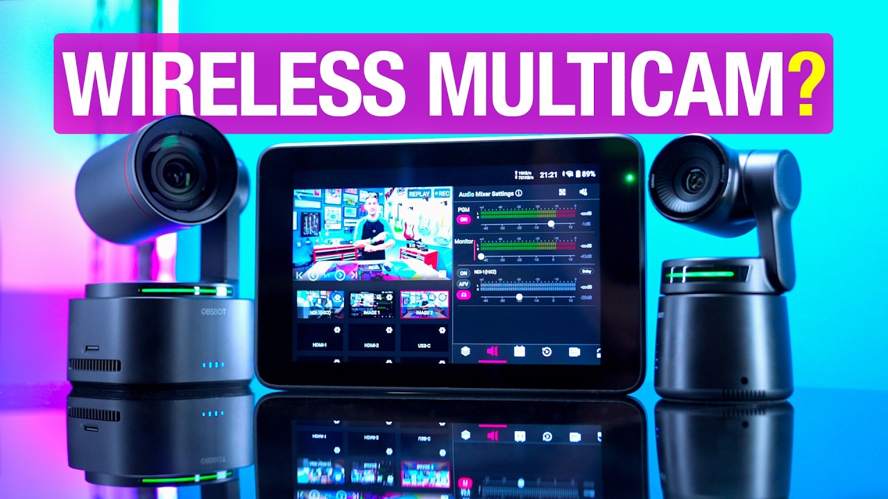 OBSBOT Tail 2 & YoloBox - How To Create Wireless Multicam Streams