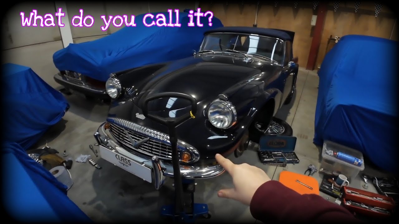 Daimler SP250 (Dart). Подшипники переднего колеса.