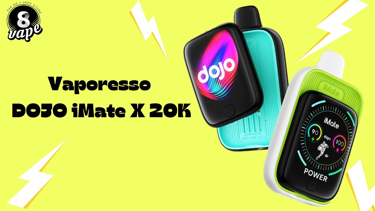 Vaporesso Dojo iMate X 20K &ndash; Magnetic Sliding Rail & Smart Tech for the Ultimate Vape