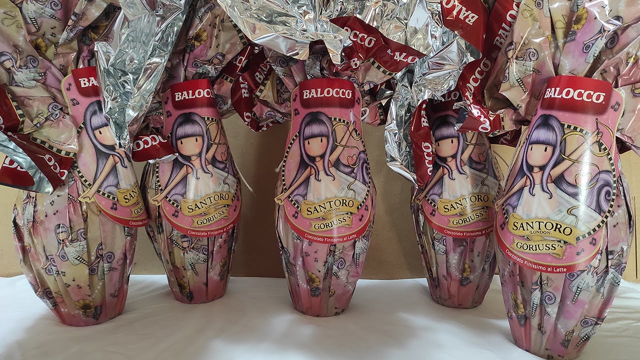 Apertura uova di Pasqua Santoro Gorjuss 2023 Balocco