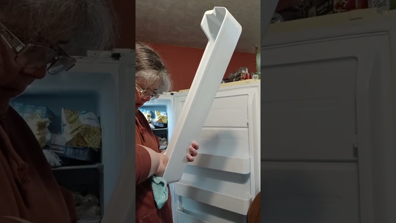 Freezers cleaning out day