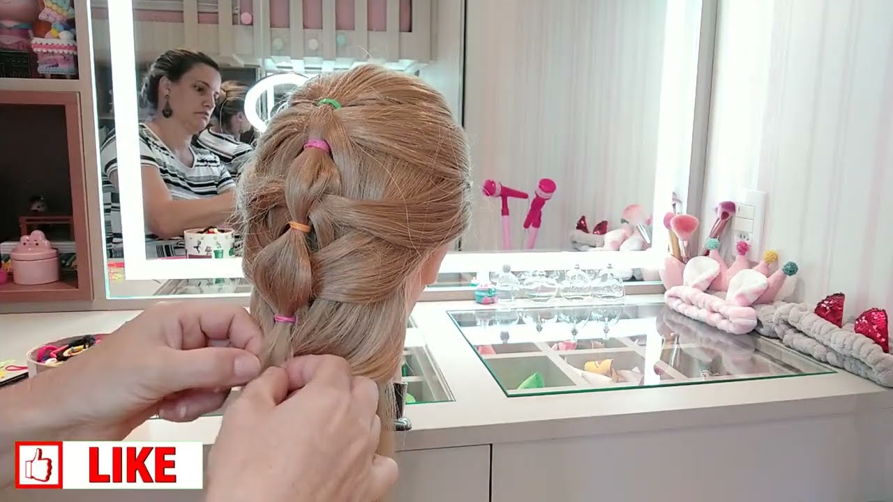 PENTEADO INFANTIL rápido e fácil feito com agulha modeladora