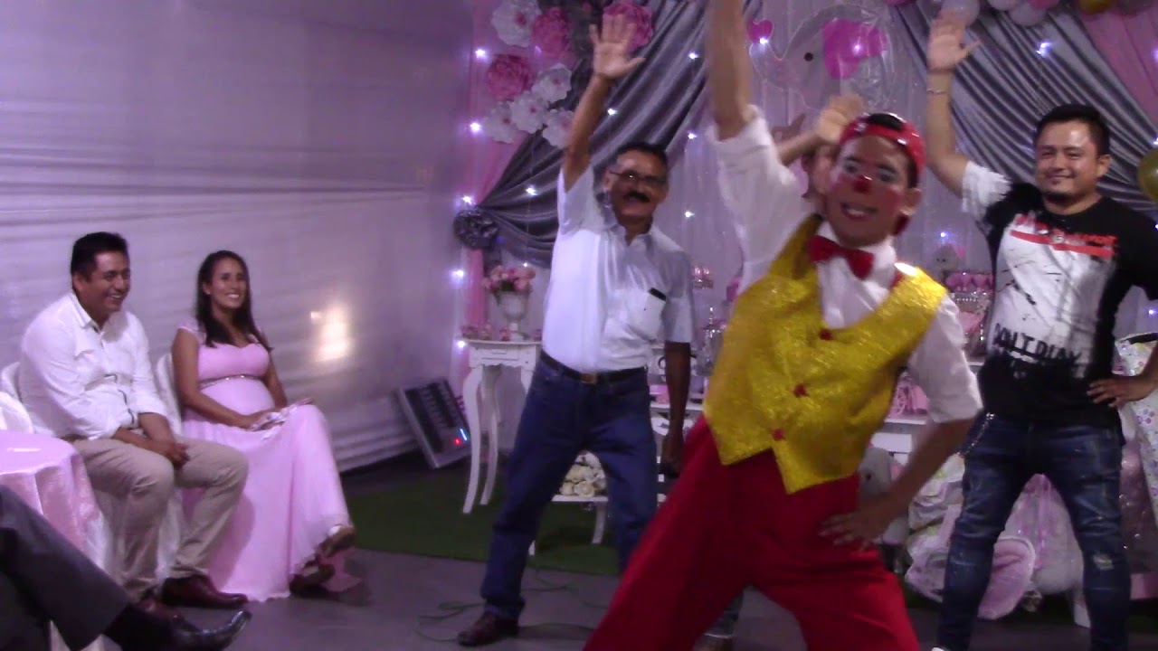 BABYSHOWER  JUEGO (payaso Chupete)